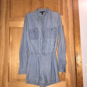 NEVER WORN long sleeve romper
